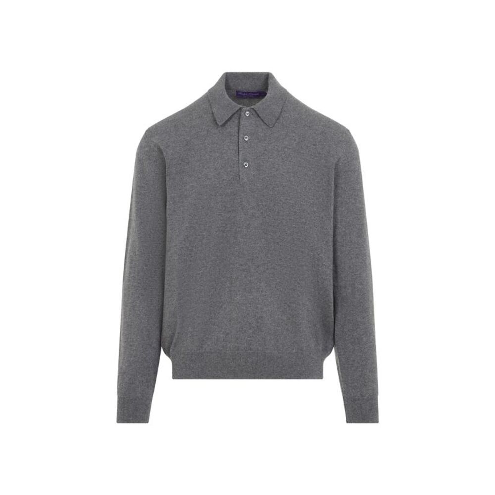 Ralph Lauren Purple Label L/S Knit Polo Men